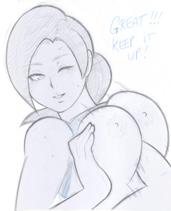 tabletorgy:   Wii fit trainer understands the importance of a