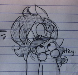 princessnoob-art:  It was horribly cold today and I was very