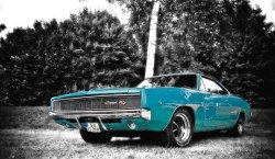 musclecarpower:  ‘68 Dodge Charger R/T