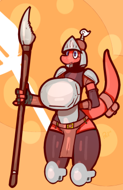 sirphilliam:A still picture of Red Knight that isn’t her naked.