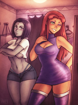 fandoms-females:    Comic Book Vixens #1 - Dressing Up  ( iahfy