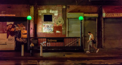 nyc-subway:  New York City Street Scenes - Chinatown Near Midnight