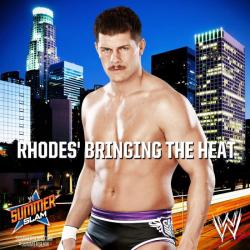 wwe-flash:  Cody can bring me the heat anytime