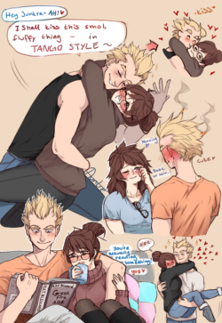 auntie-almighty: So i discovered the Mei x Junkrat ship the other