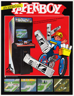 it8bit:  Classic Ads: Paperboy  Paperboy is a 1984 arcade game