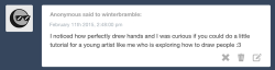 dbananza:  winterbramble:  Thanks for the ask! The truth is,