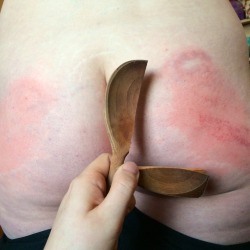 greeneyesgoddess:Pretty girl broke a rule so I spanked her so