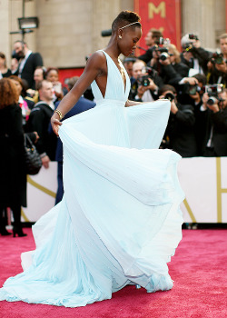  Lupita Nyong’o at the 86th Annual Academy Awards. 