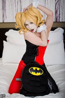   Harley Quinn cosplay shot at Anime Weekend Atlanta 2014Photography