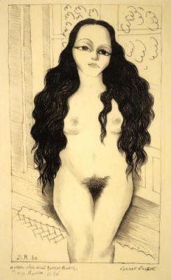 cg54kck:  Nude with Long Hair (Delores Olmedo) 1930 Diego Rivera