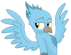 A quick OC Griffon pic I made for sonder-griffon because I promised