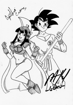 Signatures: Peter Kelamis and Cynthia Cranz (Goku/ocean dub and