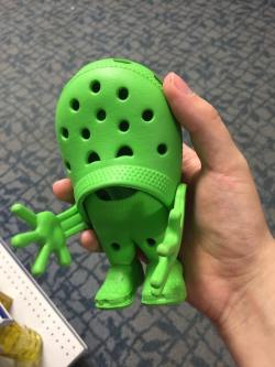shiftythrifting:I found Crocboy at a Goodwill in the US a while