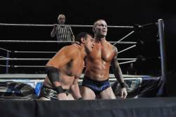 rwfan11:  Orton and Del Rio  Randy is going to take care of