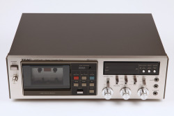 casssettte:  Teac A-510 MkII Cassette Deck Front View by picturesofthingsilike