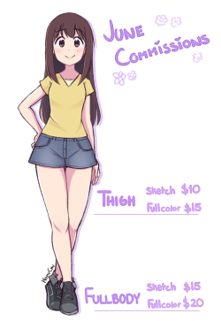 homura-chu: Commissions are open again! Please email me at homuchu.arts@gmail.com