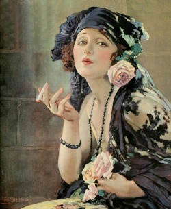 silentmoviez:Bebe Daniels by Leo Sielke, Jr.