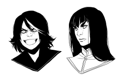 denimcatfish:  Kill la Kill doodles in google hangouts.