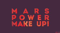 zeino-edits:  Mars Power, make up!  