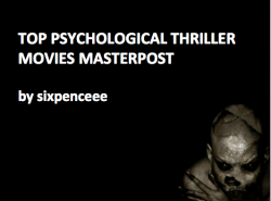 sixpenceee:  The movies that will really freak you out are the