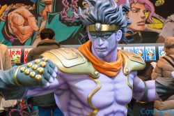 wapanesey:    JoJo Part 3: Stardust Crusaders: Jotaro Kujo &amp; Star Platinum 1/1 Scale Figures   I need it 