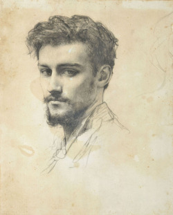 serafino-finasero: Portrait de Paul Victor Grandhomme (peintre