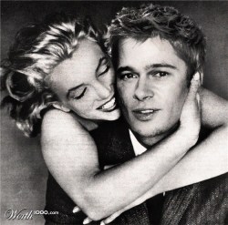 Photoshop is phun (nice work on Marilyn and Brad)