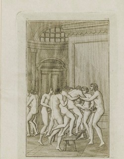 strappedupwithmynina:Drawings from Marquis de Sade’s Justine