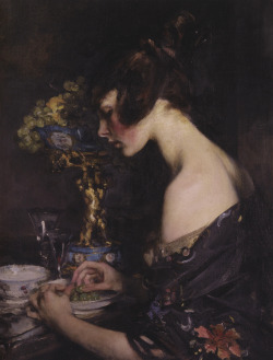 labellefilleart:  The Sevres Vase,  James Jebusa Shannon 