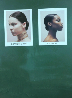 vl4da:     Polaroids backstage at Givenchy Spring 2013.    