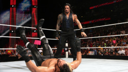 sethrollinsfans:  RAW 25th August, 2014 HQ Digitals Roman Reigns