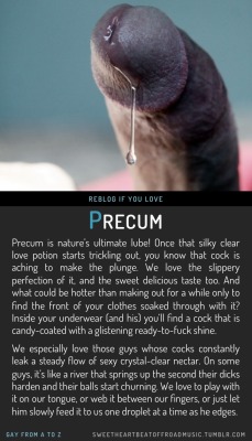 nyfirestorm:  cumshotsandcreampies:  I love precum.  Yum! My