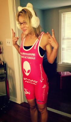 mmaandgirls:  What Felice Herrig is wearing to corner Carla Esparza