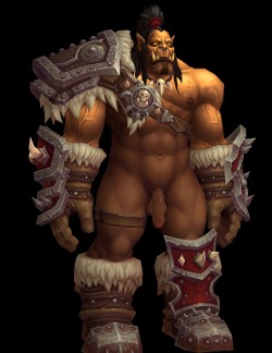 warlordrexx:  Grom Hellscream? More like Grom Hellcock! After