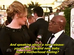 hugh-laurious:  Adele dedicating her first Golden Globe to boyfriend