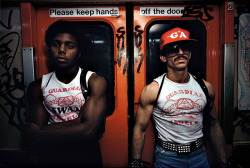 crazyazfuck-blog:   Scenes from the New York subway system circa