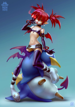 newmilky:  Etna from “Disgaea”https://www.patreon.com/posts/etna-deamon-3441909