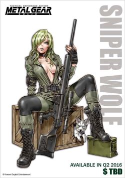 ohnoraptors:  Bishoujo Illustrations: Sniper Wolf by Shunya Yamashita