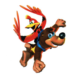 thevideogameartarchive:  Some renders of Banjo & Kazooie
