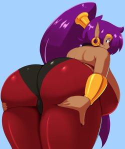 eikasianspire: Shantae’s booty. A bootae, if you will.  <3