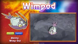 shelgon:      Some new Pokémon have been revealed:   Wimpod