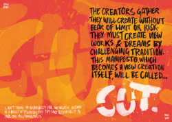 willtungart:  Degree work. Personal manifesto of creative philosophy. “Cut”