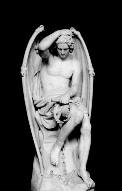 chromeus:  “The Genius of Evil” by Guillaume Geefs 