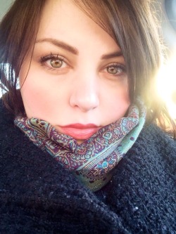 ermahhgerd:  It’s super ridiculous cold.  Wow her eyes are