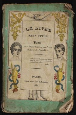 theoddmentemporium:  Le Livre Sans Titre Le Livre Sans Titre,