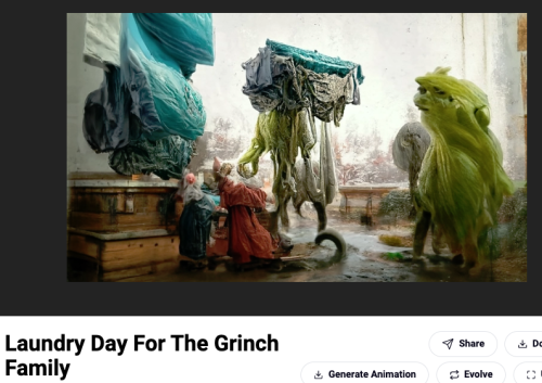 #art #ai #aiart #thegrinch #laundryday #funny