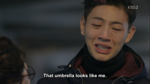 kdramafeed:   Gosh. Why am I crying when itâ€™s so funny? This is embarrassing. 