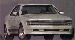 carsthatnevermadeit:  Sbarro Shanin 1000, 1983. Presented as