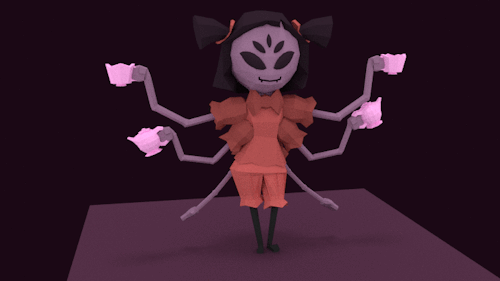 gunpuncher:  I finished Muffet! This was a lot of fun and a nice way to relax. I can’t stop listening to Spider Dance!!!  If you haven’t go buy undertale !! Do it!!! Do the thing!!!!!  