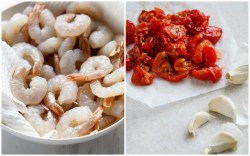 foodffs:  SPICY GARLIC SUN DRIED TOMATO SHRIMP Really nice recipes.